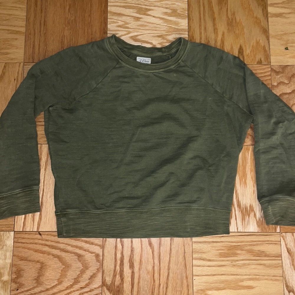 JCrew Vintage Fleece Crewneck Sweater